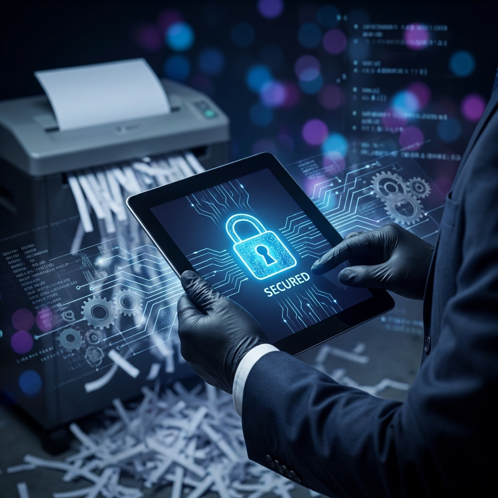 철저한 보안유지